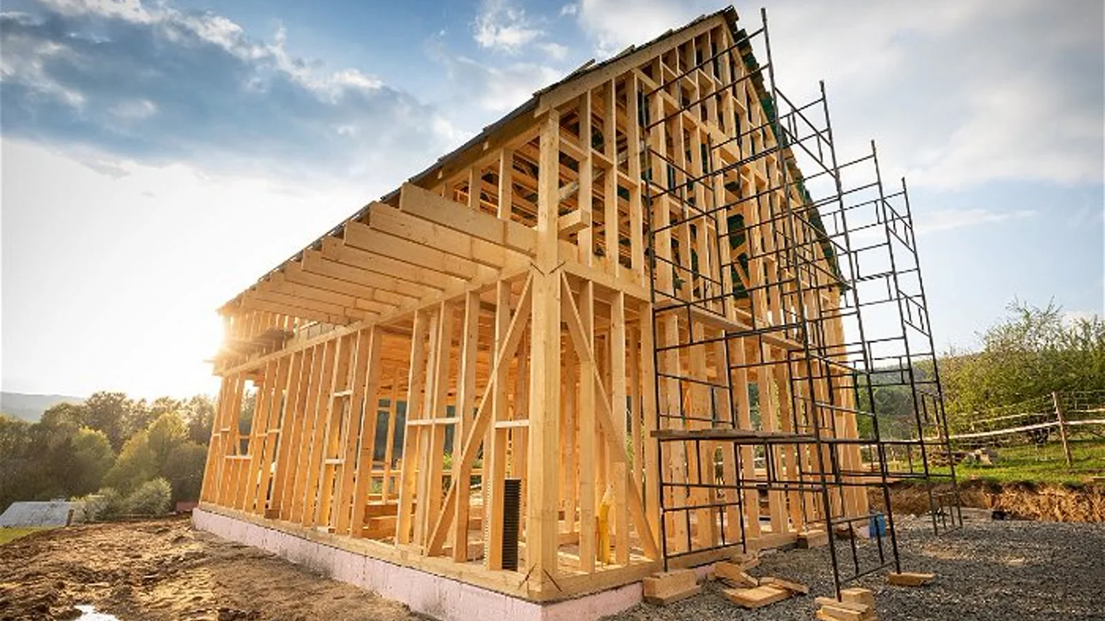 New home construction in the Triangle